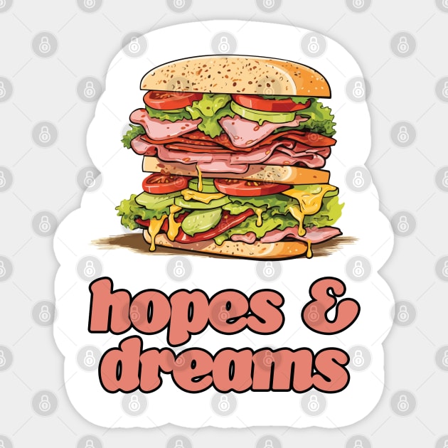 Hopes & Dreams Sticker by Bode Designs